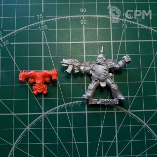 Описание картинки Plague Marine w/Bolter 1 (1993) от Stark Foundry по цене 355руб | Свободный Рынок Миниатюр - СРМ
