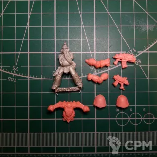 Описание картинки Plague Marine 3 (1995) от Stark Foundry по цене 355руб | Свободный Рынок Миниатюр - СРМ