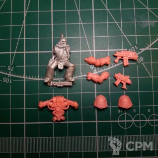 Описание картинки Plague Marine 1 (1995) от Stark Foundry по цене 355руб | Свободный Рынок Миниатюр - СРМ