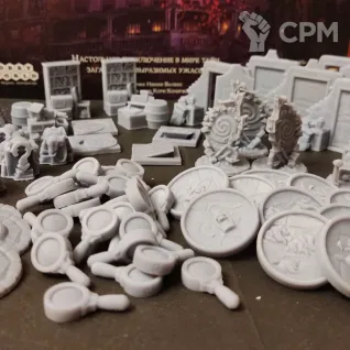 Описание картинки Набор миниатюр для игры Mansions of Madness от BoardGameForFun по цене 6 500руб | Свободный Рынок Миниатюр - СРМ