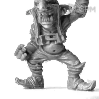 Описание картинки Огр и гоблин (Альтернативные Grak &amp; Crumbleber от лис1976 по цене 650руб | Свободный Рынок Миниатюр - СРМ