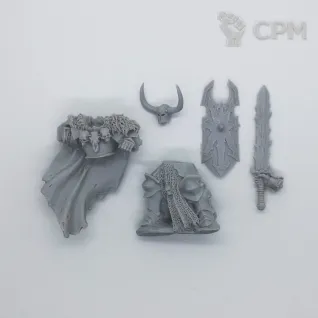 Описание картинки Archaon Everchosen on Foot от Saudad по цене 600руб | Свободный Рынок Миниатюр - СРМ