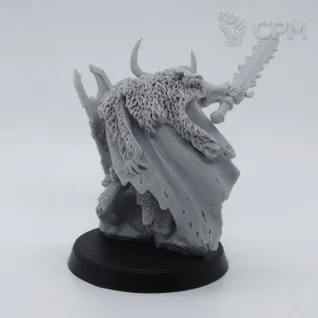 Описание картинки Archaon Everchosen on Foot от Saudad по цене 600руб | Свободный Рынок Миниатюр - СРМ