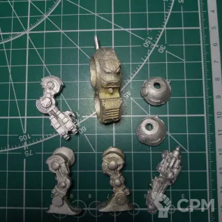 Описание картинки Rogue Trader Space Marine Dreadnought (Deredeo) от Stark Foundry по цене 1 120руб | Свободный Рынок Миниатюр - СРМ