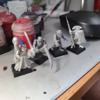 Описание картинки Вампир/некромант mordheim от Duargar по цене 7 000руб | Свободный Рынок Миниатюр - СРМ