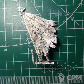 Описание картинки Vostroyan Banner Bearer от Stark Foundry по цене 485руб | Свободный Рынок Миниатюр - СРМ