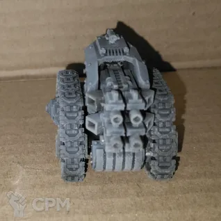 Описание картинки Rapier Carrier Quad heavy bolter от ЛИЭНГОЛ по цене 500руб | Свободный Рынок Миниатюр - СРМ