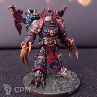 Описание картинки Night Lords Chaos Lord от Studio Cockatoo по цене 363руб | Свободный Рынок Миниатюр - СРМ