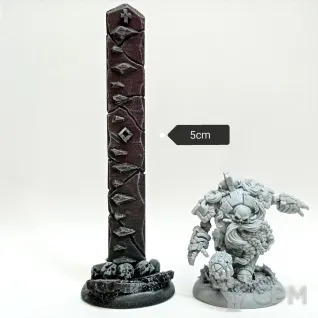 Описание картинки Гном-Скелет (Dwarf Skeleton) от лис1976 по цене 315руб | Свободный Рынок Миниатюр - СРМ