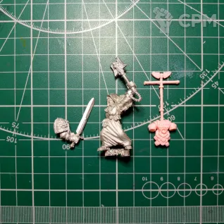 Описание картинки Dark Angel Chaplain Asmodai (bannerpack) от Stark Foundry по цене 410руб | Свободный Рынок Миниатюр - СРМ