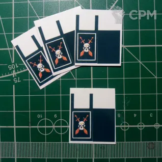 Описание картинки Dark Angels 3rd Company Chaplain banner от Stark Foundry по цене 35руб | Свободный Рынок Миниатюр - СРМ