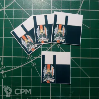 Описание картинки Chaplain Asmodai Banner от Stark Foundry по цене 35руб | Свободный Рынок Миниатюр - СРМ