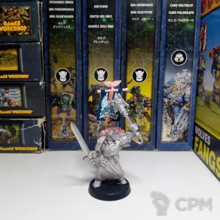 Описание картинки Chaplain Asmodai Banner от Stark Foundry по цене 35руб | Свободный Рынок Миниатюр - СРМ