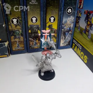 Описание картинки Chaplain Asmodai Banner от Stark Foundry по цене 35руб | Свободный Рынок Миниатюр - СРМ