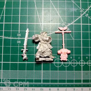 Описание картинки Ezekiel, Grand Master of Librarians (bannerpack) от Stark Foundry по цене 410руб | Свободный Рынок Миниатюр - СРМ