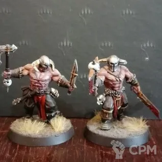 Описание картинки студийная KHORNE GOREBLADE WARBAND от Orc по цене 13 936руб | Свободный Рынок Миниатюр - СРМ