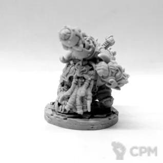 Описание картинки Chaos Dwarf bombardier от лис1976 по цене 405руб | Свободный Рынок Миниатюр - СРМ