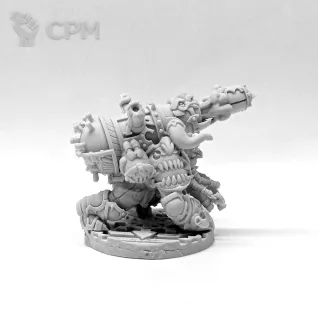 Описание картинки Chaos Dwarf bombardier от лис1976 по цене 405руб | Свободный Рынок Миниатюр - СРМ