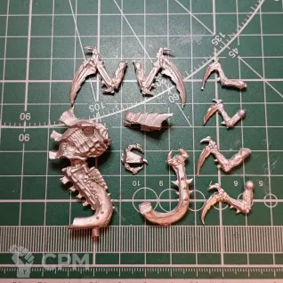 Описание картинки Tyranid Ravener 1 (4 ed) от Stark Foundry по цене 610руб | Свободный Рынок Миниатюр - СРМ