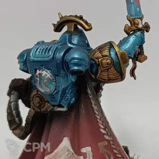 Описание картинки Space marine captain от antikvar63 по цене 900руб | Свободный Рынок Миниатюр - СРМ