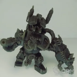 Описание картинки Ork Boss от oxmc по цене 400руб | Свободный Рынок Миниатюр - СРМ
