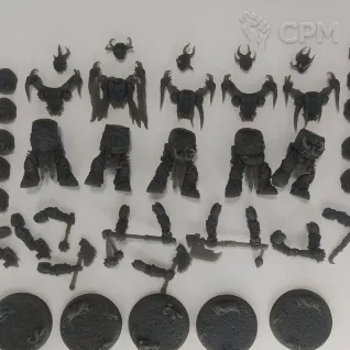 Описание картинки Plague Marines от oxmc по цене 1 000руб | Свободный Рынок Миниатюр - СРМ