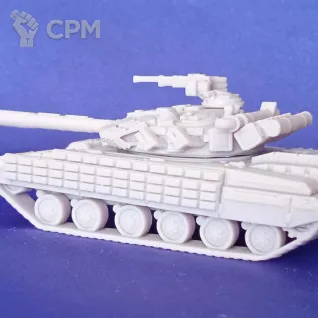 Описание картинки Модель танка Т-64 бв; 1/100 (15 мм) от Blind Pew по цене 500руб | Свободный Рынок Миниатюр - СРМ