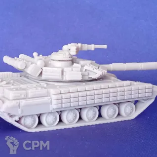 Описание картинки Модель танка Т-64 бв; 1/100 (15 мм) от Blind Pew по цене 500руб | Свободный Рынок Миниатюр - СРМ