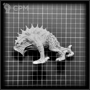 Описание картинки GIANT SPINED CHAOS BEAST (WF) от OldHammer Мастерская по цене 2 000руб | Свободный Рынок Миниатюр - СРМ