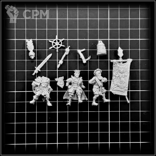 Описание картинки EMPIRE MANANN'S BLADES COMMAND (FW) от OldHammer Мастерская по цене 600руб | Свободный Рынок Миниатюр - СРМ