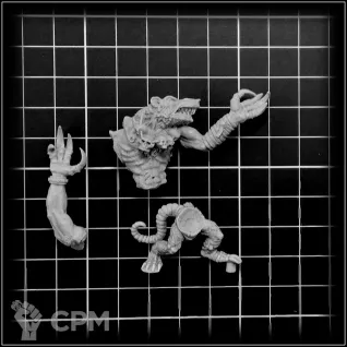 Описание картинки Clan Eshin Rat Ogre от OldHammer Мастерская по цене 450руб | Свободный Рынок Миниатюр - СРМ