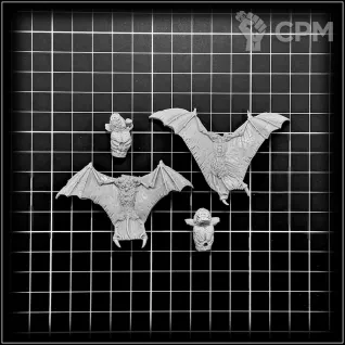 Описание картинки Fell Bats от OldHammer Мастерская по цене 300руб | Свободный Рынок Миниатюр - СРМ