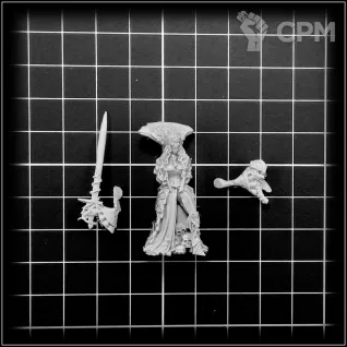Описание картинки Female Vampire Lord от OldHammer Мастерская по цене 350руб | Свободный Рынок Миниатюр - СРМ