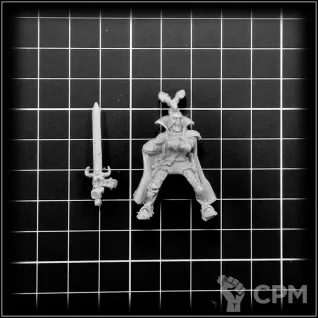 Описание картинки Blood Dragon Vampire with Great Weapon mounted от OldHammer Мастерская по цене 500руб | Свободный Рынок Миниатюр - СРМ