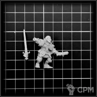 Описание картинки Blood Dragon Vampire with additional Hand Weapon от OldHammer Мастерская по цене 300руб | Свободный Рынок Миниатюр - СРМ