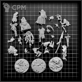 Описание картинки Nurgle Rotbringers Warband от OldHammer Мастерская по цене 1 000руб | Свободный Рынок Миниатюр - СРМ
