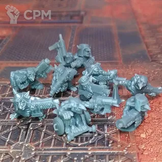 Описание картинки Ork Gretchin от oxmc по цене 600руб | Свободный Рынок Миниатюр - СРМ