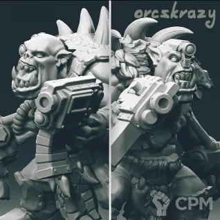 Описание картинки Beast Snagga Boyz от oxmc по цене 1 800руб | Свободный Рынок Миниатюр - СРМ