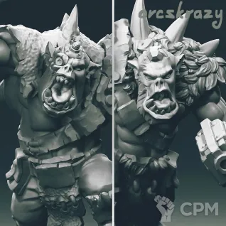 Описание картинки Beast Snagga Boyz от oxmc по цене 1 800руб | Свободный Рынок Миниатюр - СРМ