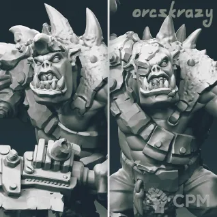 Описание картинки Beast Snagga Boyz от oxmc по цене 1 800руб | Свободный Рынок Миниатюр - СРМ