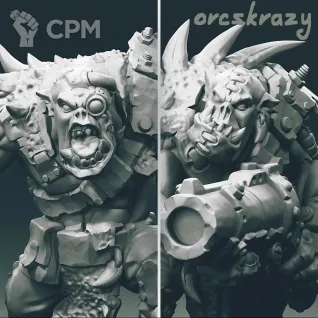 Описание картинки Beast Snagga Boyz от oxmc по цене 1 800руб | Свободный Рынок Миниатюр - СРМ