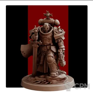 Описание картинки Black Templars Sword Brethren от oxmc по цене 1 000руб | Свободный Рынок Миниатюр - СРМ