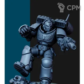 Описание картинки Death Company Blood Angels от oxmc по цене 1 000руб | Свободный Рынок Миниатюр - СРМ