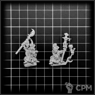 Описание картинки Night Goblin Shaman от OldHammer Мастерская по цене 300руб | Свободный Рынок Миниатюр - СРМ