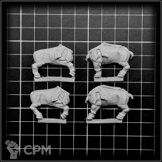 Описание картинки Bull centaurs от OldHammer Мастерская по цене 400руб | Свободный Рынок Миниатюр - СРМ