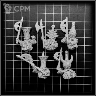 Описание картинки Bull centaurs от OldHammer Мастерская по цене 400руб | Свободный Рынок Миниатюр - СРМ