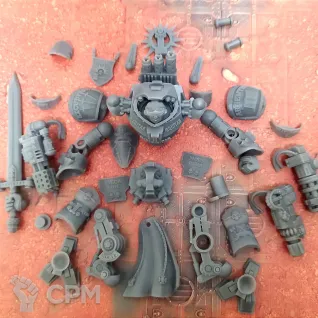 Описание картинки Nemesis Dreadknight от oxmc по цене 2 800руб | Свободный Рынок Миниатюр - СРМ