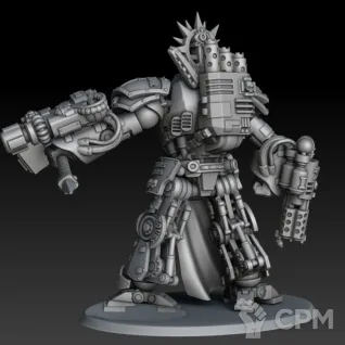 Описание картинки Nemesis Dreadknight от oxmc по цене 2 800руб | Свободный Рынок Миниатюр - СРМ