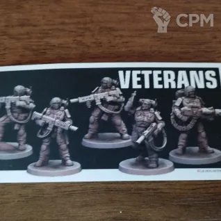 Описание картинки Veterans (3d-печать) от Vladimir Russkikh по цене 600руб | Свободный Рынок Миниатюр - СРМ