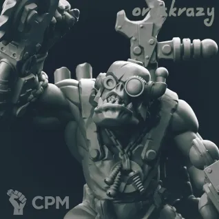 Описание картинки Ork Mek от oxmc по цене 350руб | Свободный Рынок Миниатюр - СРМ